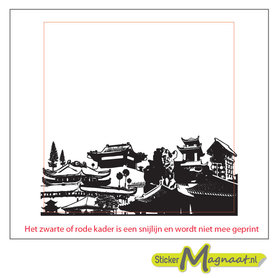 Tegelstickers - China - 5 Stuks