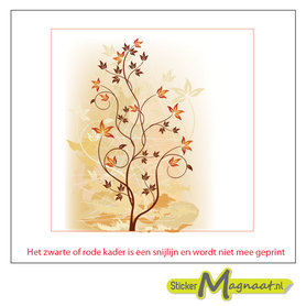 Tegelsticke plant herfst