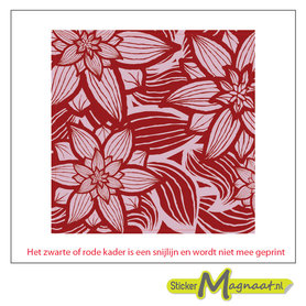 Tegelsticker bloem lotus