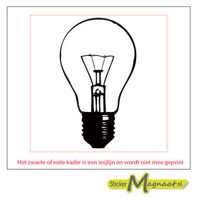 Tegelstickers - Lamp - 5 Stuks