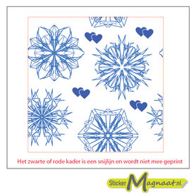 Tegelstickers flower