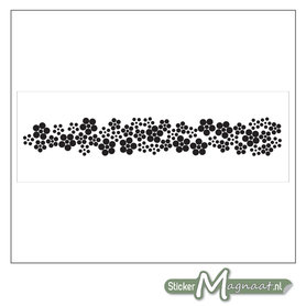 Raamdecoratie Stickers - 2 Stuks - Abstract