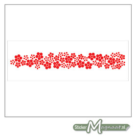 Raamdecoratie Stickers - 2 Stuks - Abstract