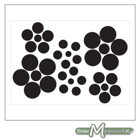 Raamdecoratie Stickers - Abstract