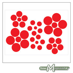 Raamdecoratie Stickers - Abstract