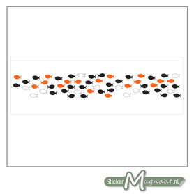Raamdecoratie Stickers - 2 Stuks - Vis