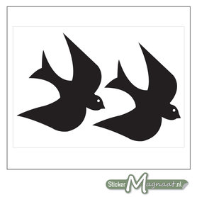 Raamdecoratie Stickers - Vogels