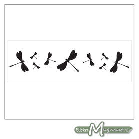 Raamdecoratie Stickers - 2 Stuks - Libelle