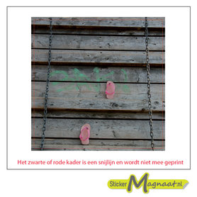 Tegelstickers - Trap - 5 Stuks