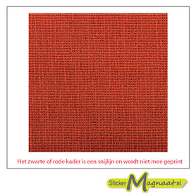 Tegelsticker patroon roos oranje