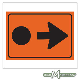 Route Gevaarlijke Stoffen Sticker