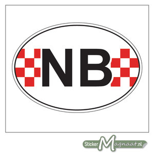 Provincie stickers Noord-Brabant bestellen 