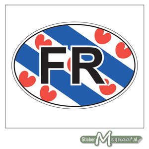 Auto stickers Friesland | - Stickermagnaat.nl Online Stickers bestellen met gratis verzending vanaf