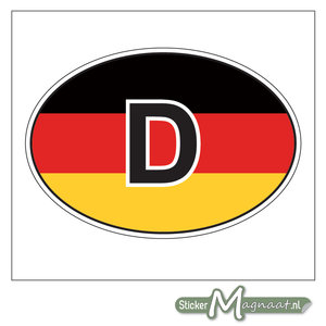 vijand Slaapzaal as Auto sticker Duitsland bestellen? | StickerMagnaat.nl - Stickermagnaat.nl | Online  Stickers bestellen met gratis verzending vanaf €15,00